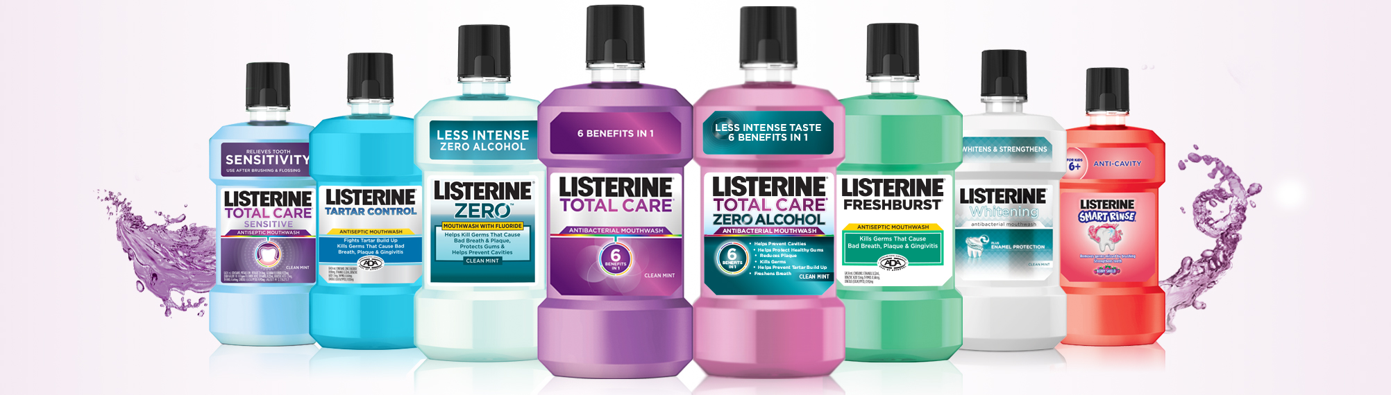 Products | LISTERINE® New zealand